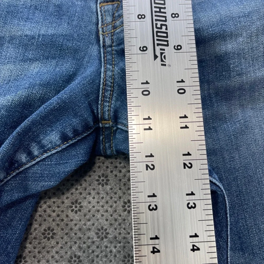 Lucky Brand 121 Slim Mens Jeans 38x30 Medium Wash Blue Stretch Denim